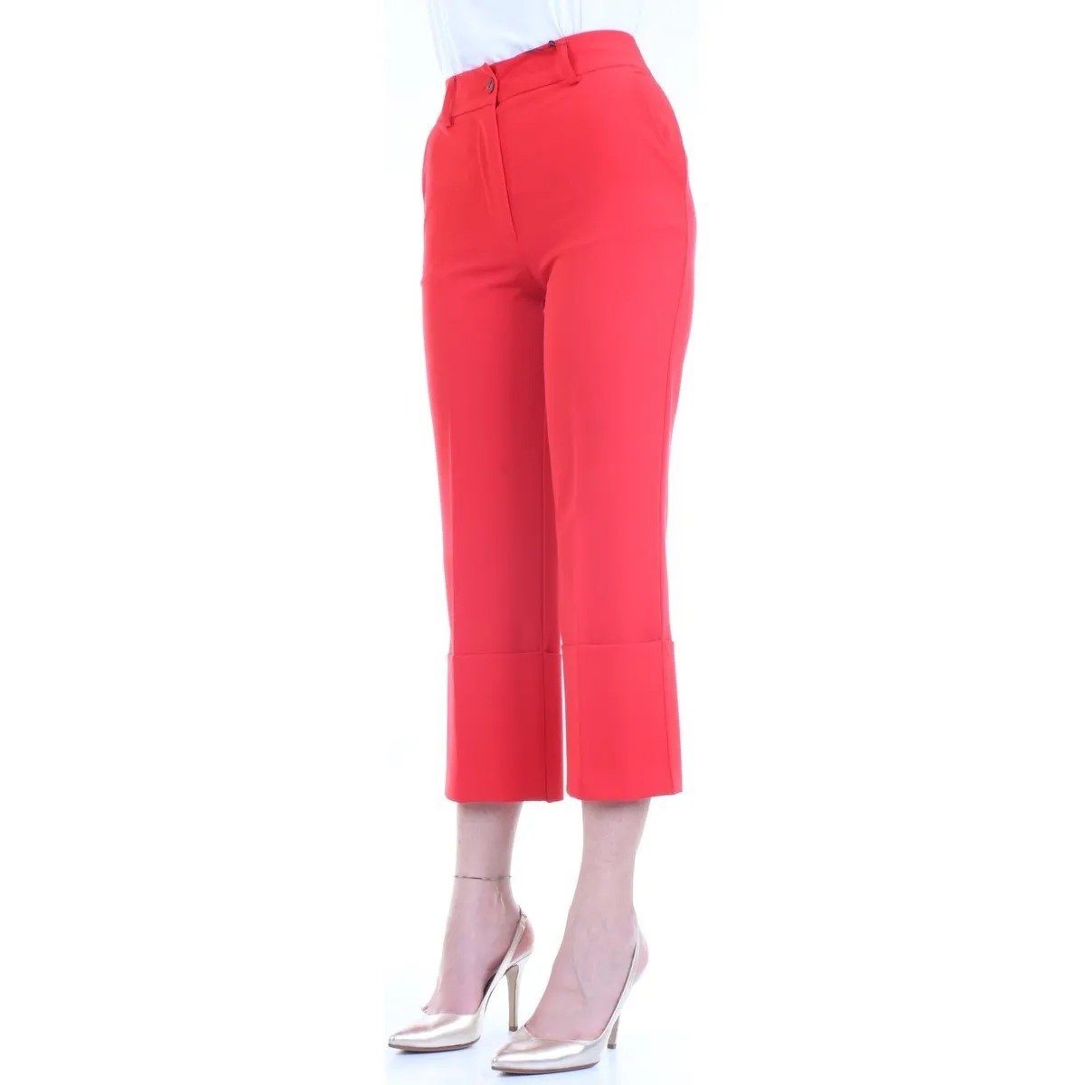 PF2235 Pantalones mujer rojo