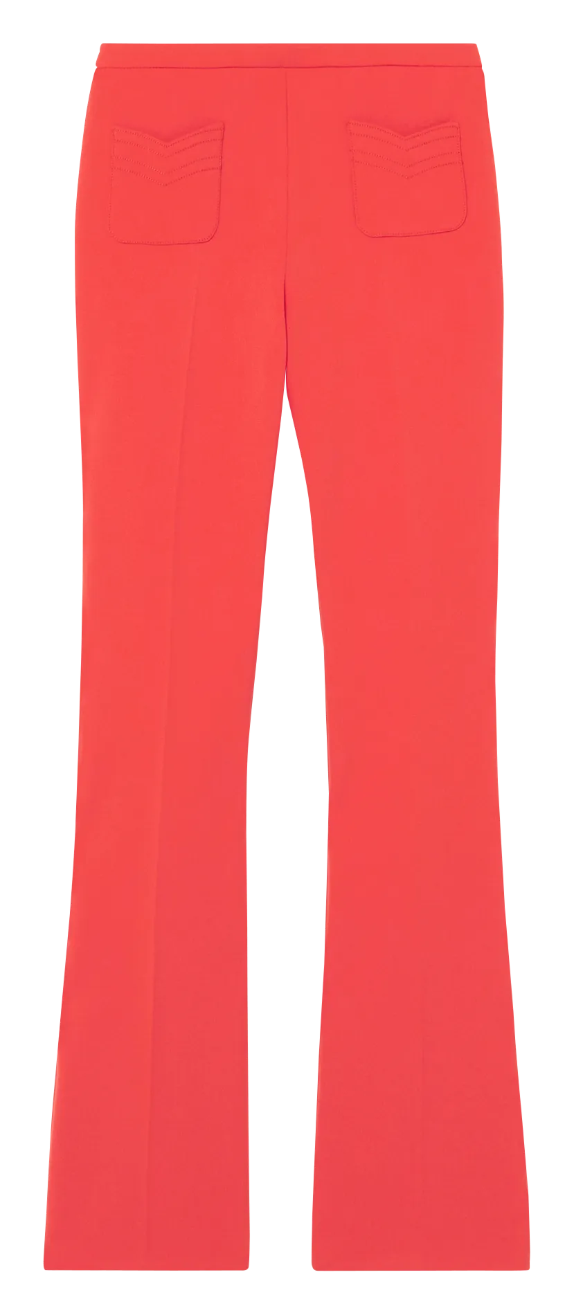 PHOENIX - Pantalón bootcut en naranja