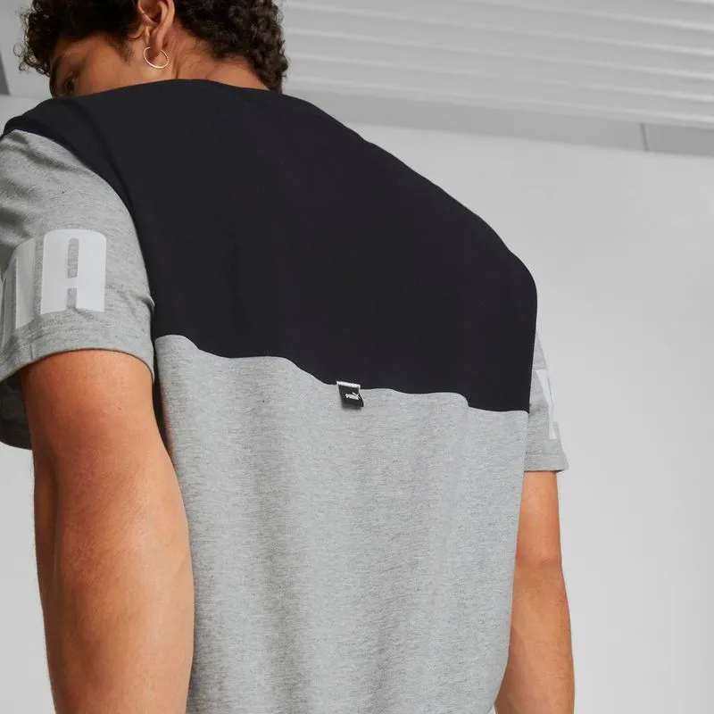 Polo Urbanas Hombre Puma Power Colorblock Tee