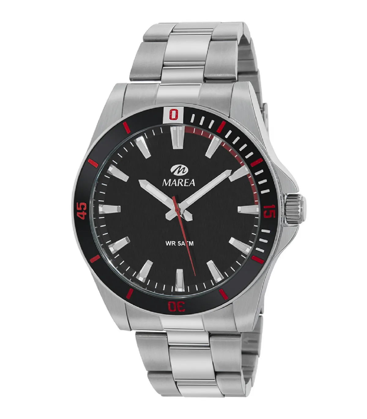 Reloj Marea Hombre Acero & Esfera negra - B35352/1