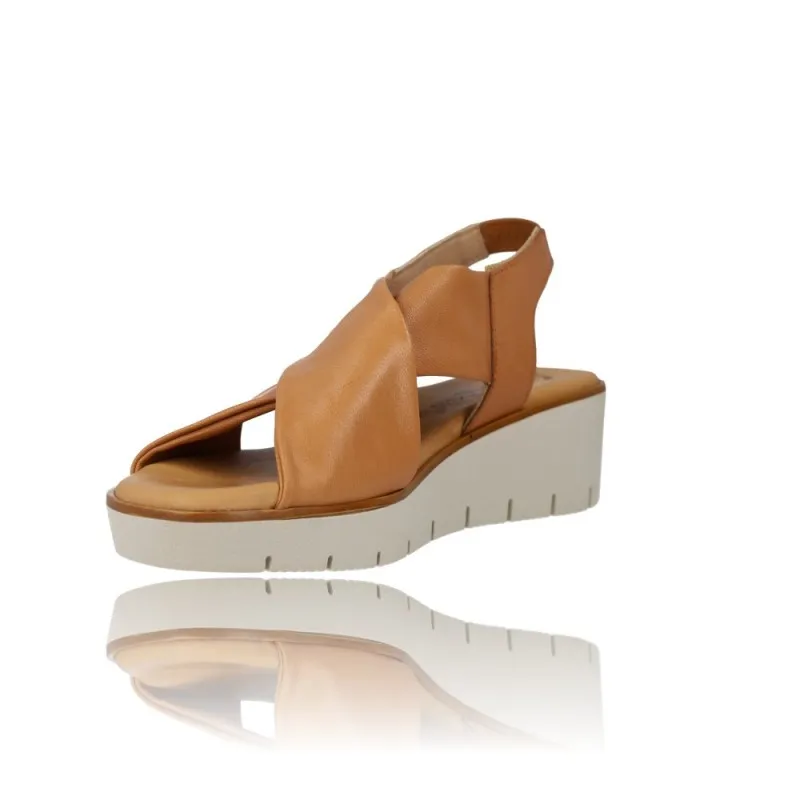 Sandalias con Cuña para Mujer Calzados Vesga Xbonitas J091 - Tiras Cruzadas