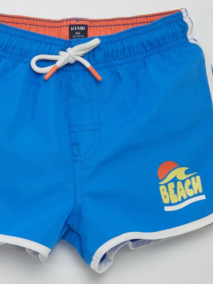 Short de deporte - AZUL