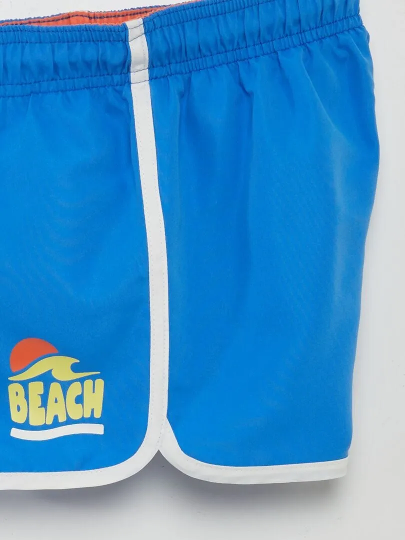 Short de deporte - AZUL