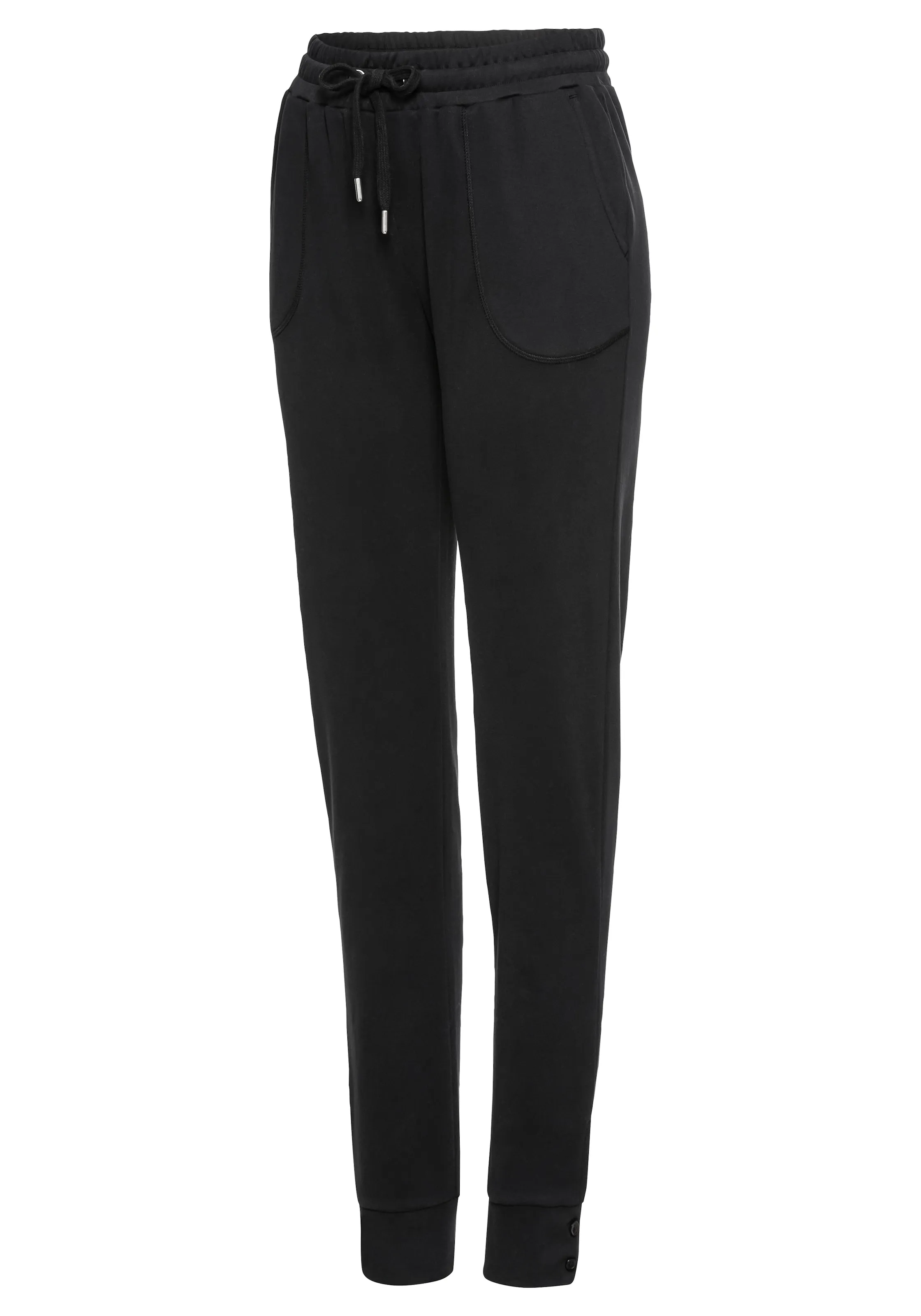 Tapered Pantalón LASCANA en Negro