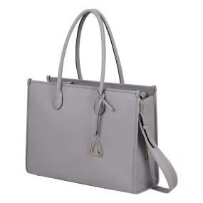 Tote bag Neverending para laptop 14.1 Light Taupe