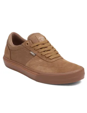 VANS Gilbert Crockett - Goma marrón - Zapatos de cuero Skate