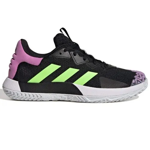 Zapatillas Adidas SoleMatch Control Negras-Moradas