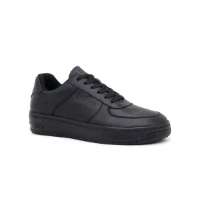 Zapatillas Escolares de Cuero para Hombre Kaida JA24-CG836 Negro