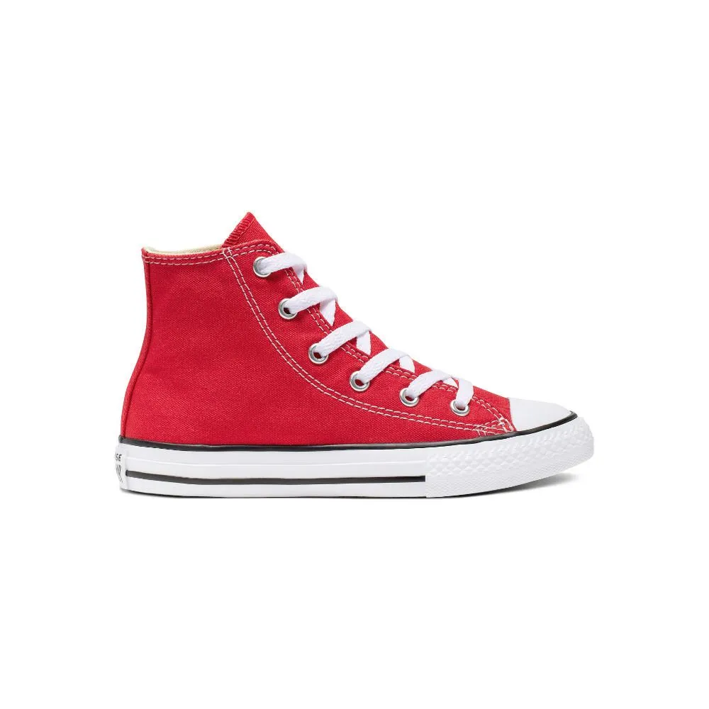 Zapatillas Nino Chuck Taylor All Star Altas Rojo