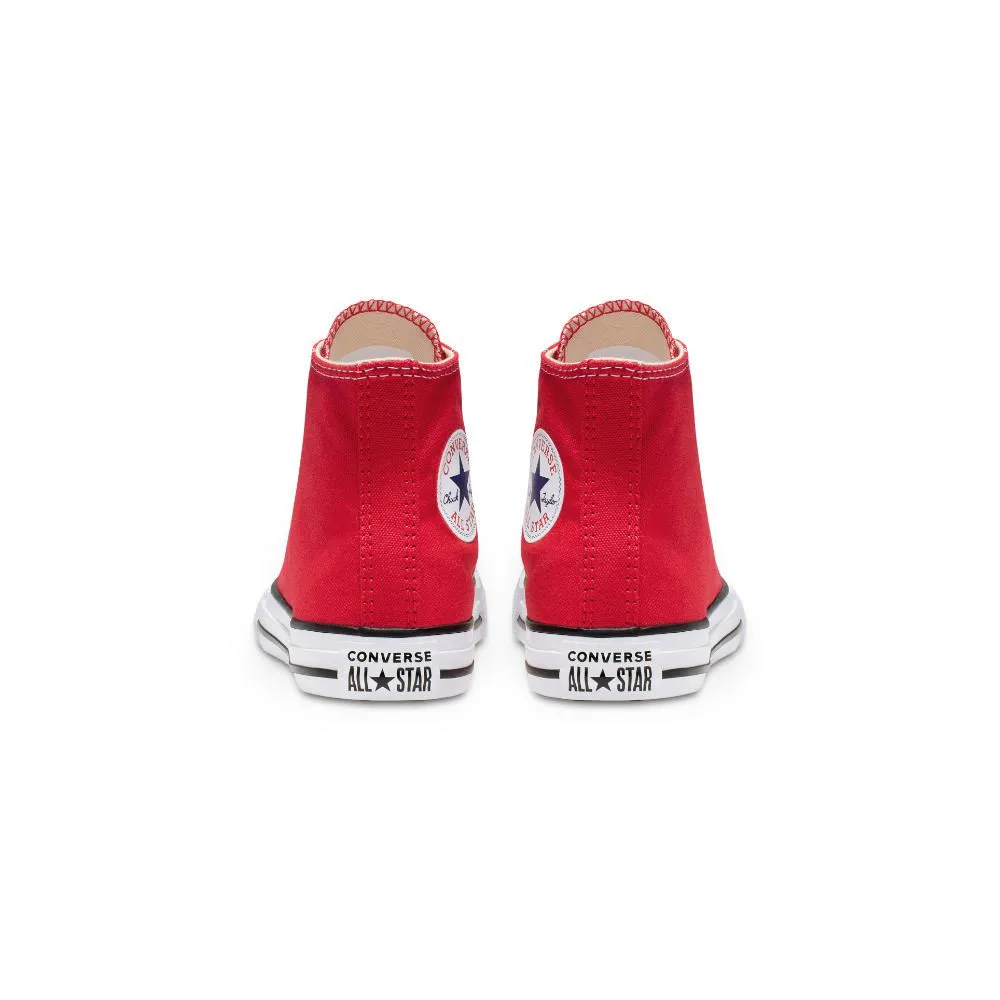 Zapatillas Nino Chuck Taylor All Star Altas Rojo