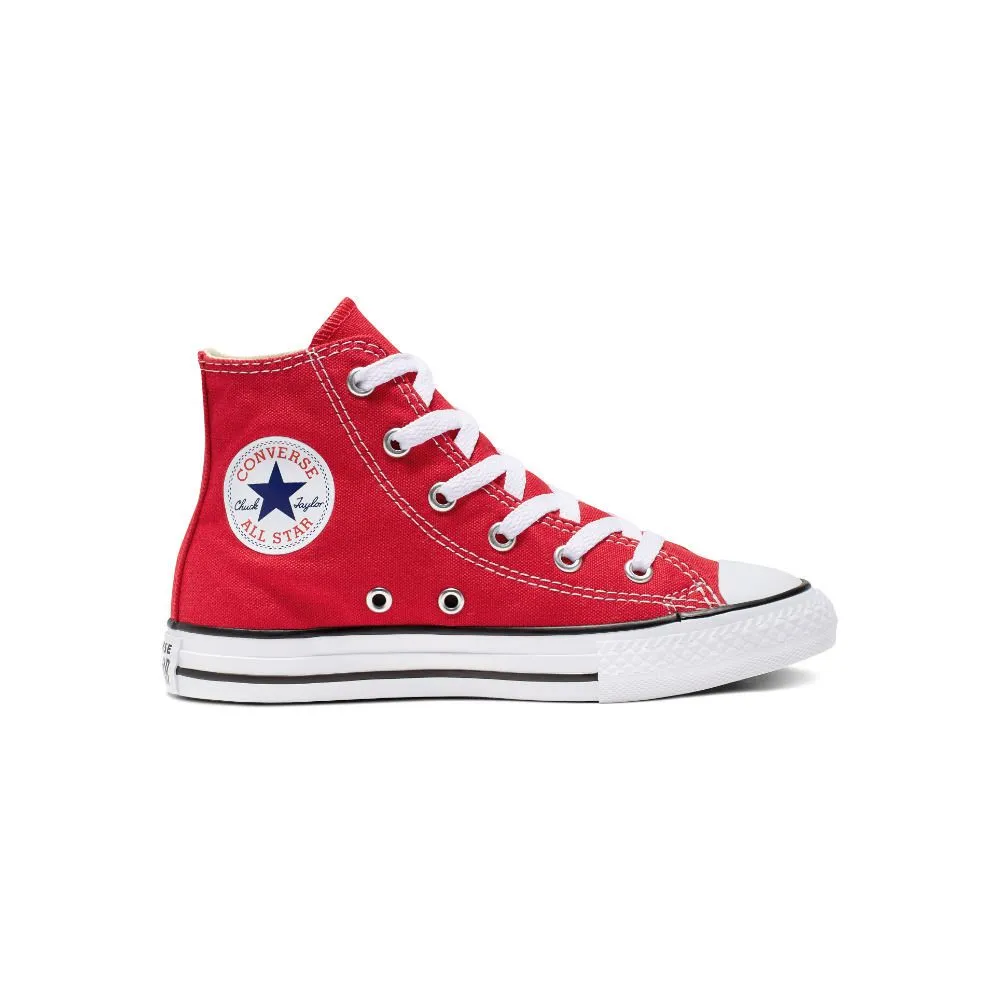 Zapatillas Nino Chuck Taylor All Star Altas Rojo