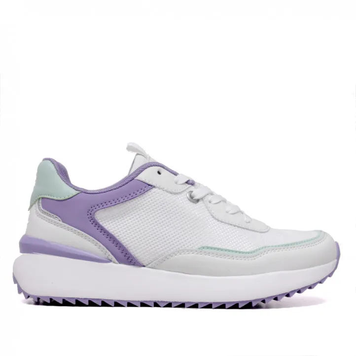 Zapatillas Owel sydney blancas y lilas