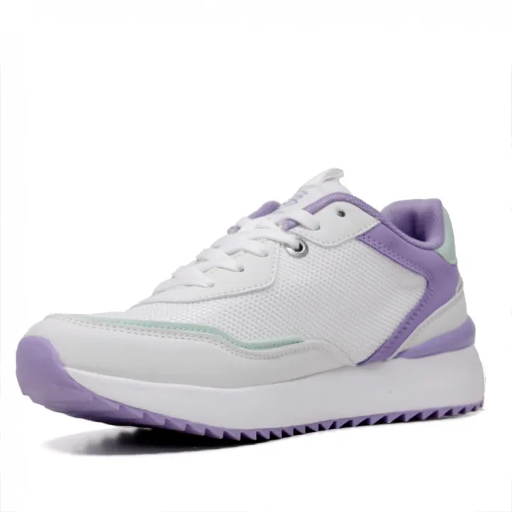 Zapatillas Owel sydney blancas y lilas