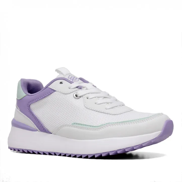 Zapatillas Owel sydney blancas y lilas