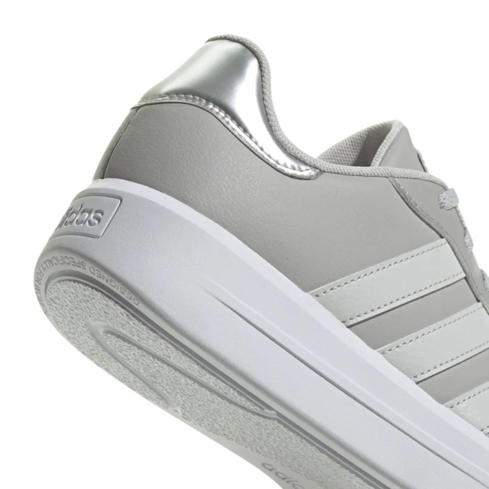 Zapatillas Urbanas Adidas Para Mujer Id1970 Court Platform Gris