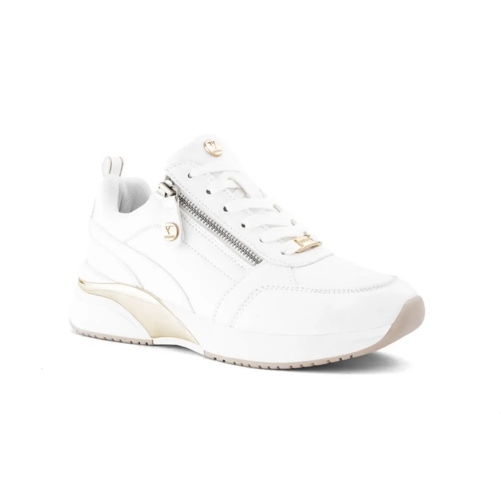 Zapatillas Urbanas para Mujer Via Uno Lz0676-03 Blanco