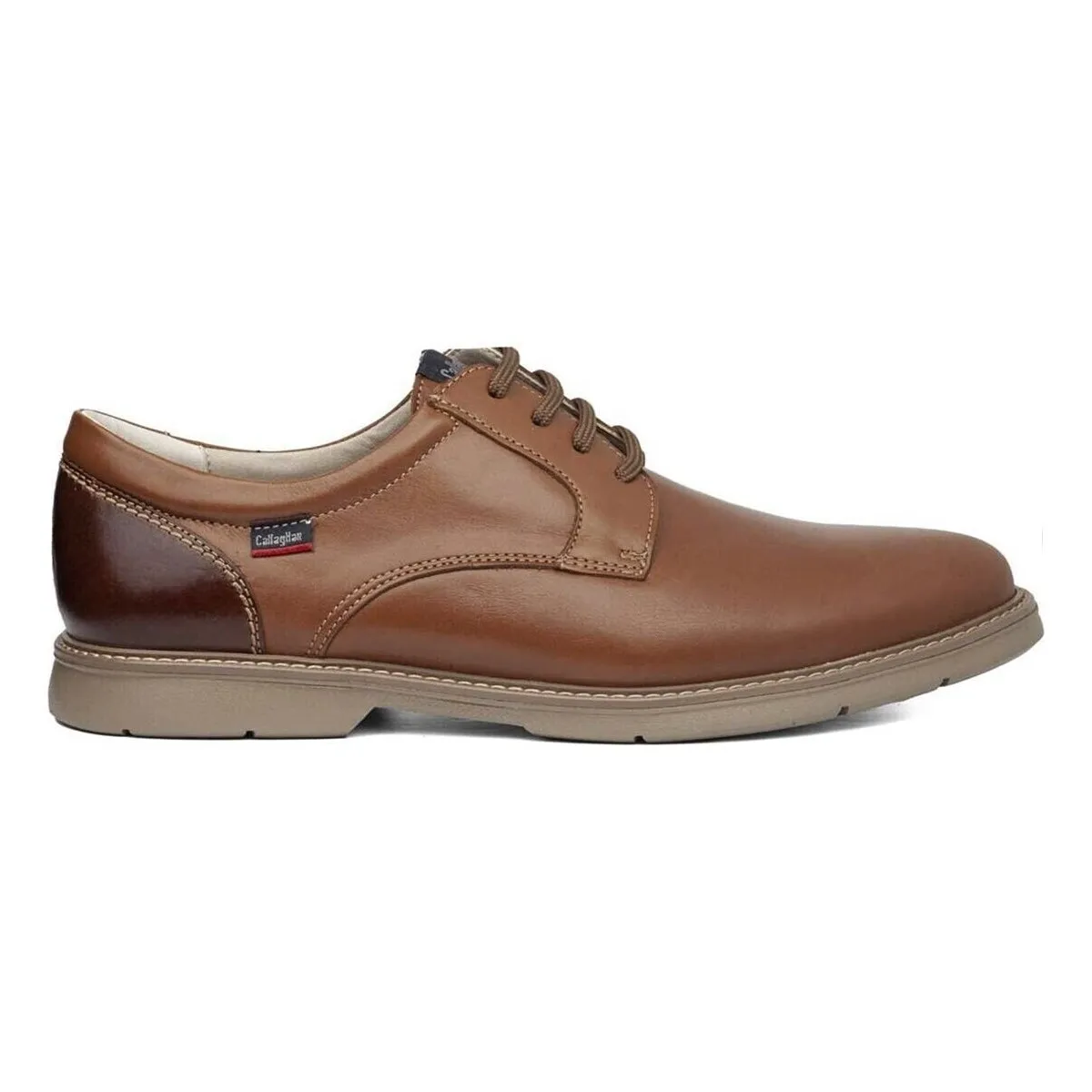 ZAPATOS DE PIEL CON CORDONES  UPAM 46700 CUERO