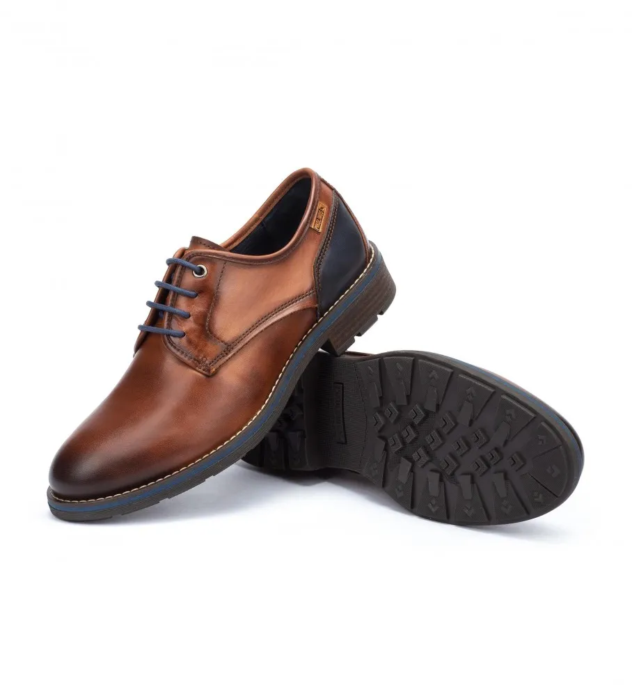 Zapatos de piel York M2M-4178 cuero