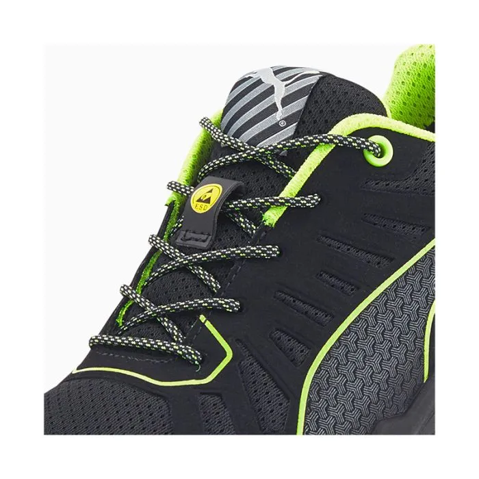 Zapatos de trabajo Puma Fuse TC Green Low S1P SRC ESD