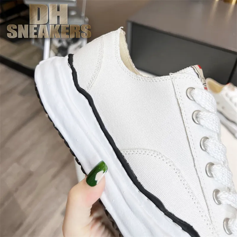 Zapatos mmy de alta calidad diseñadores de moda zapatillas casuales unisex lienzo entrenador plataforma plataforma zapatería con