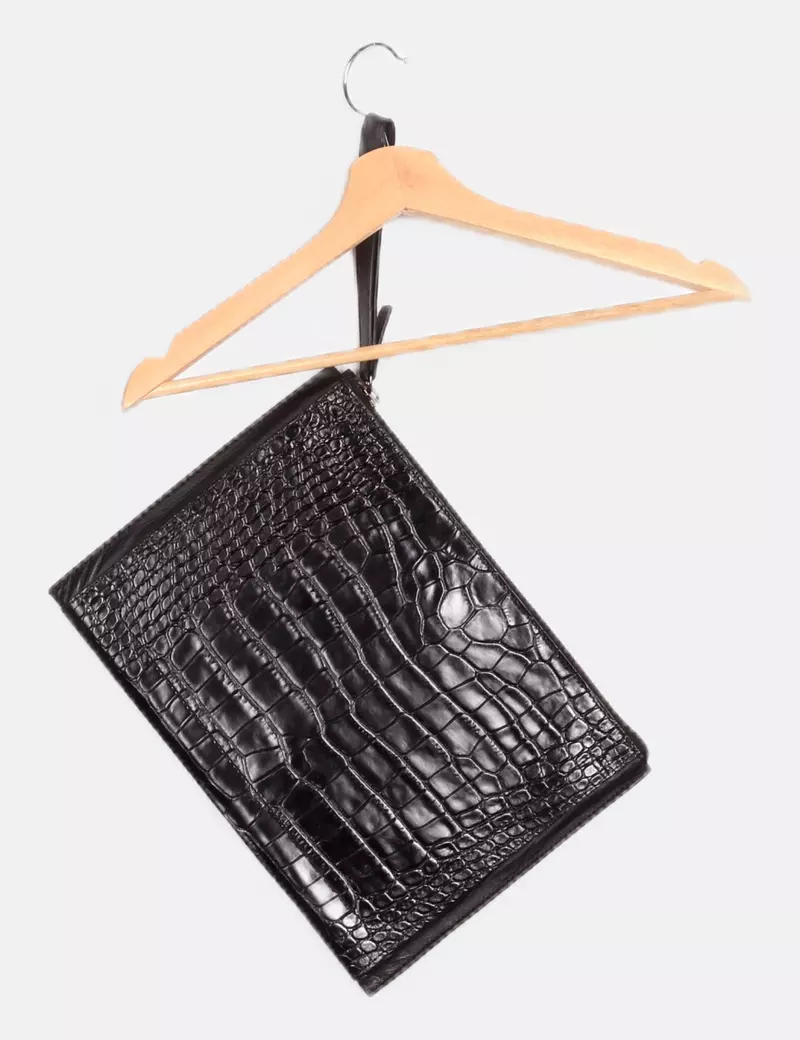 Zara Bolso de mano animal print